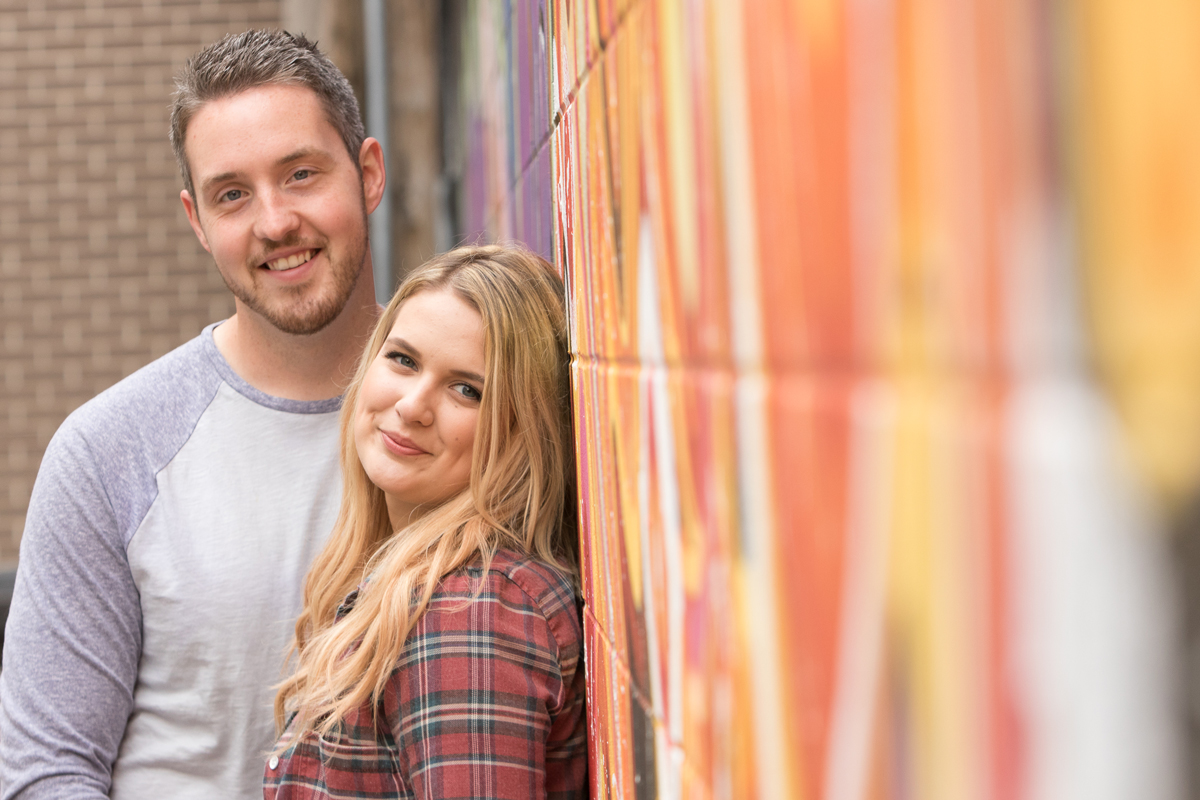 Laken + Casey | Fargo Engagement Photography