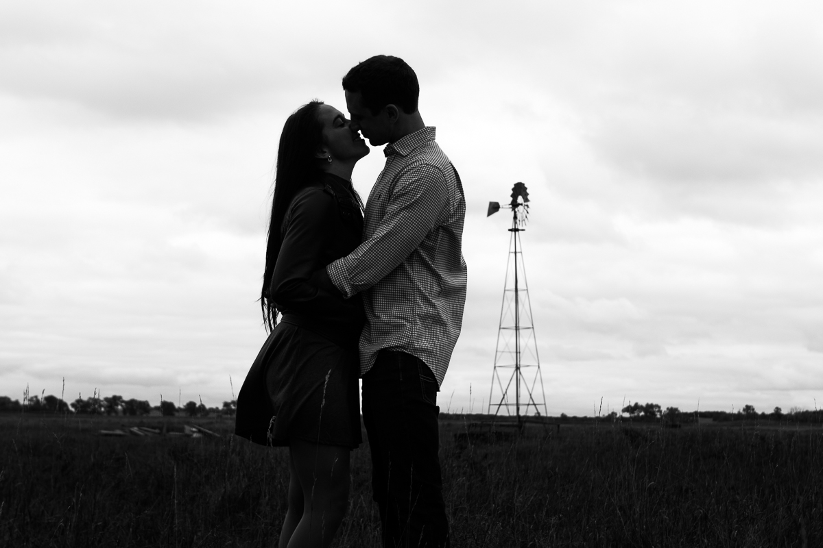 Stephanie + Eric | Fargo Engagement Photography